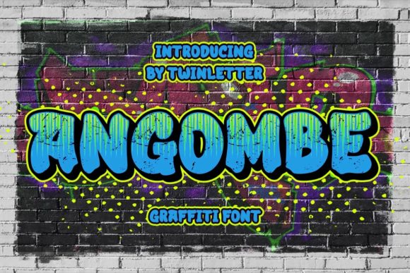 Angombe: A Playful Display Font for Scroll-Stopping Campaigns