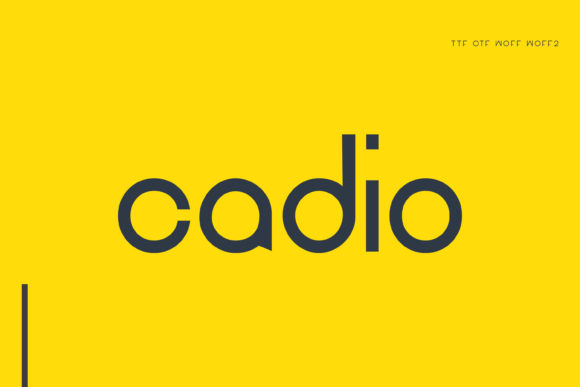 Cadio: A Display Font That Makes Your Message Instantly Clear