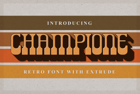 Champione: A Display Font That Anchors Editorial Mood