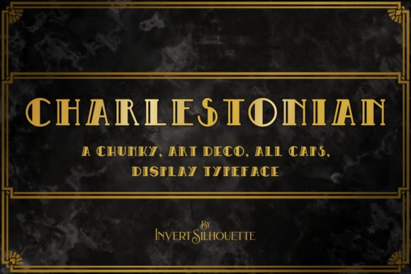 Charlestonian: An Art Deco Display Font That Elevates Digital Branding