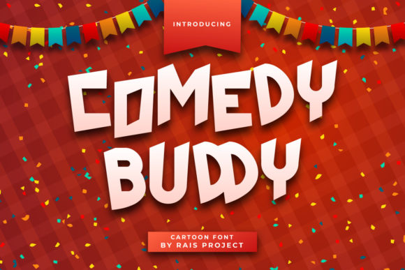 Comedy Buddy: A Playful Display Font for Handmade Brands