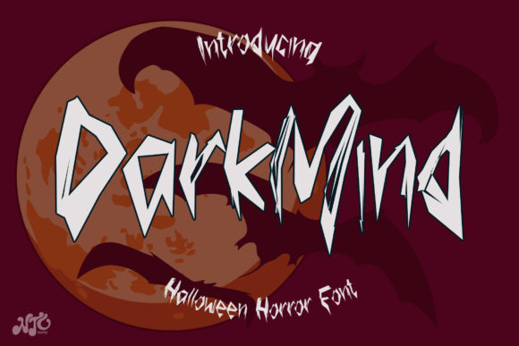 Dark Mind: A Bold Display Font for Editorial Atmosphere