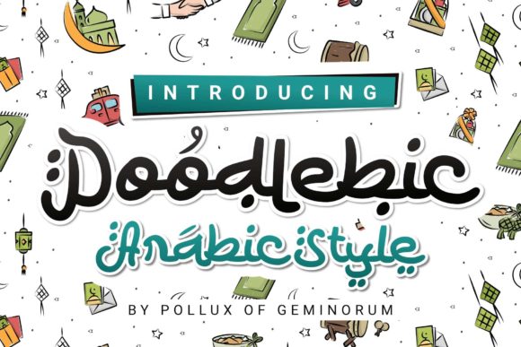 Doodlebic: A Stylish Arabic-Inspired Display Font for Editorial Design