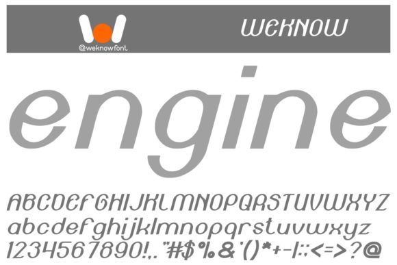 Engine Power Font: Minimal Display Type for Scroll-Stopping Campaigns