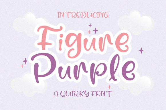 Figure Purple: A Quirky Display Font That Elevates Digital Branding