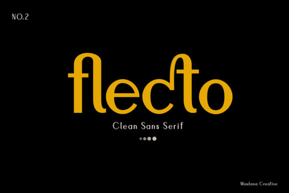 Flecto: A Modern Display Font for Editorial Design