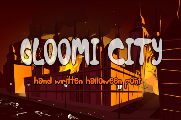 Gloomi City: A Playful Display Font for Digital Branding
