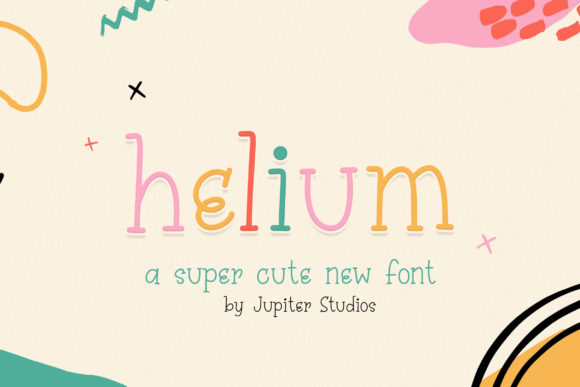 Helium: A Playful Handwritten Font for Joyful Digital Branding