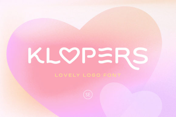 Klopers: A Friendly Display Font for Joyful Digital Experiences