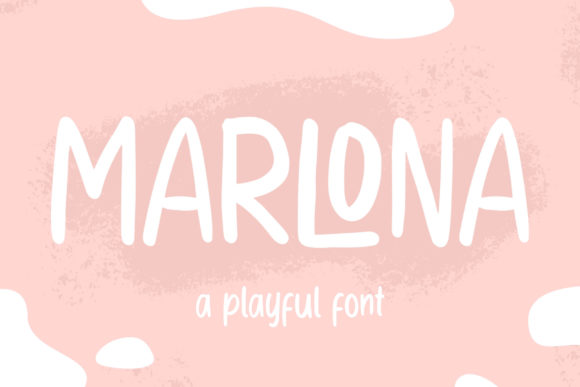 Marlona: A Paint-Brushed Display Font That Feels Like a Design Win