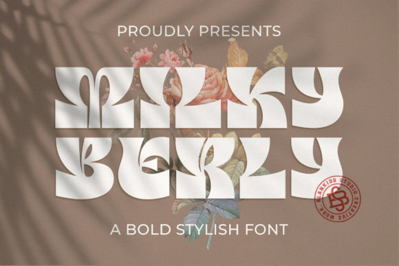 Milky Berly: A Playful Display Font for Editorial Impact