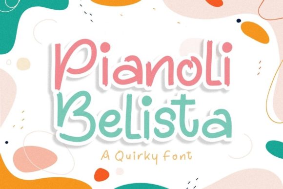Pianoli Belista: A Display Font with Quiet Confidence