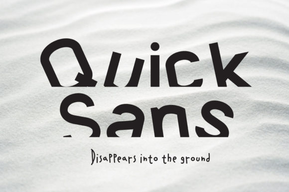 Quick Sans: A Modern Display Font for Scroll-Stopping Campaigns