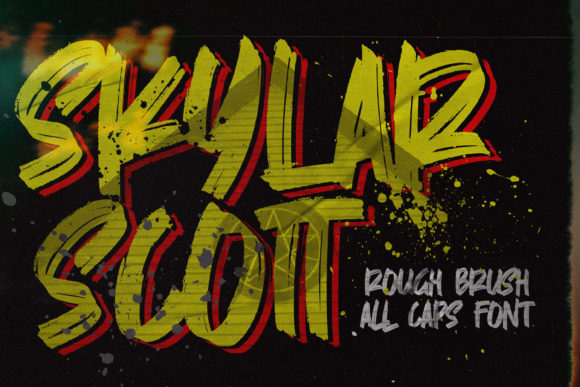 Skylarr Scott: A Creepy-Cool Display Font That Elevates Real Business Branding
