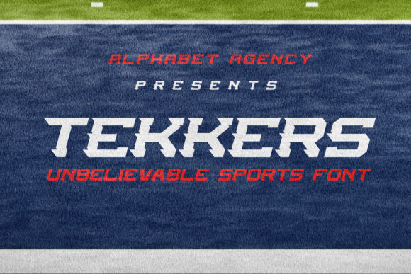 Tekkers3: A Bold Display Font for Modern Web Projects